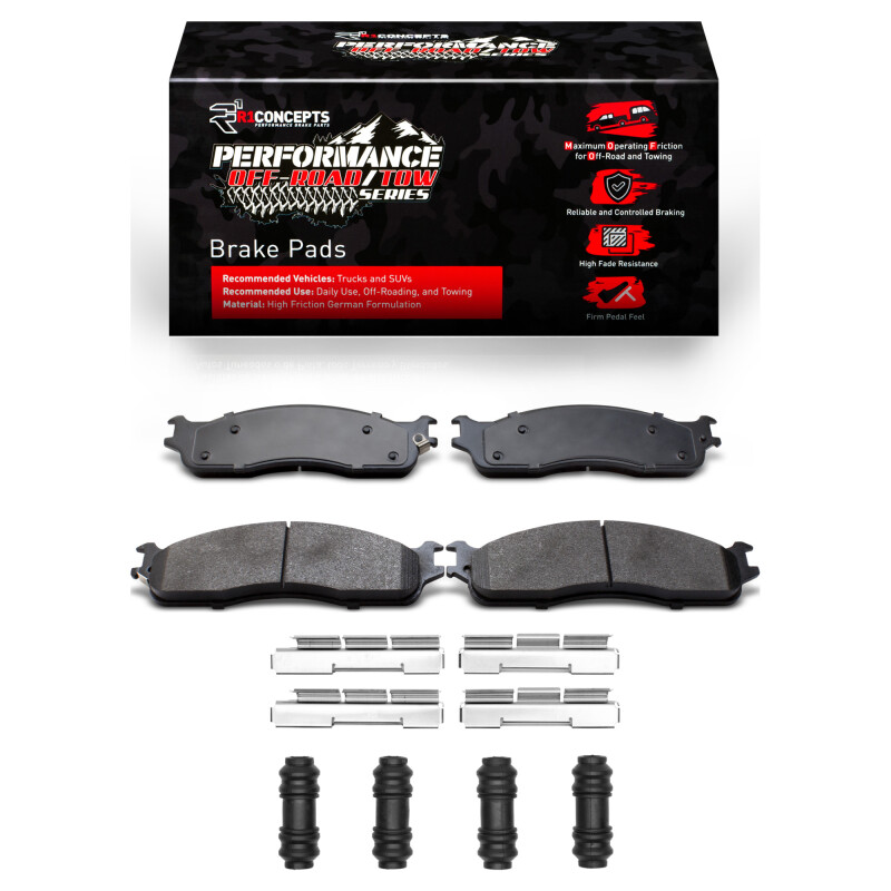 Dodge Ram 4000 Brake Pads - Front - R1 Concepts - Off-Road/Tow - `03-`08